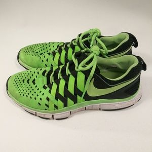 Nike Green/Black Mens Free Trainer's - Size 8.5
